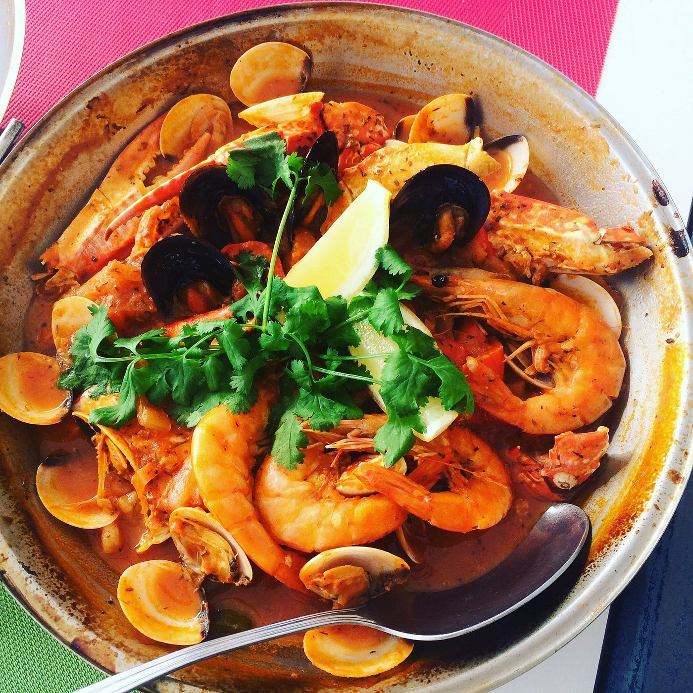 Shellfish cataplana